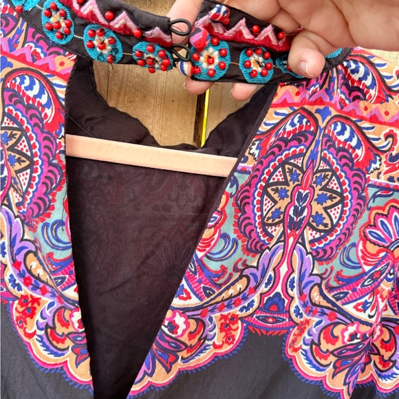 Anthropologie Bohemian Patterned Dress - Picture 6 of 9